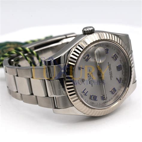 rolex datejust arabic dial black|pre owned Rolex 116334.